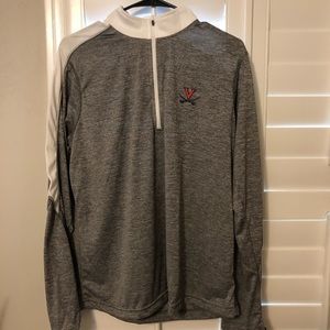 UVA Unisex Dri-fit Quarterzip